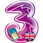 3 Network UK 4G/5G Pay As You Go Sim Cards